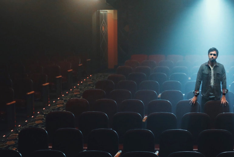 declining numbers man in theater